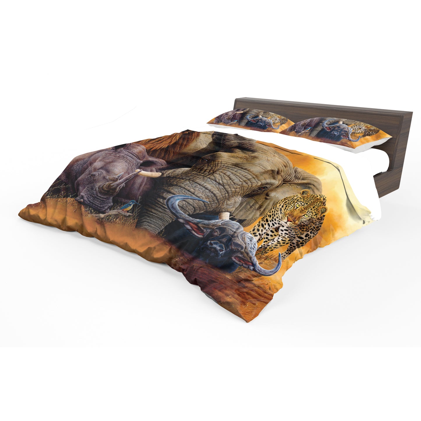 Big Five Duvet Cover Set by Delene Lambert