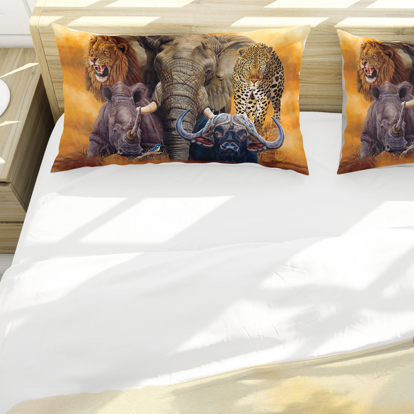 Big Five Duvet Cover Set by Delene Lambert