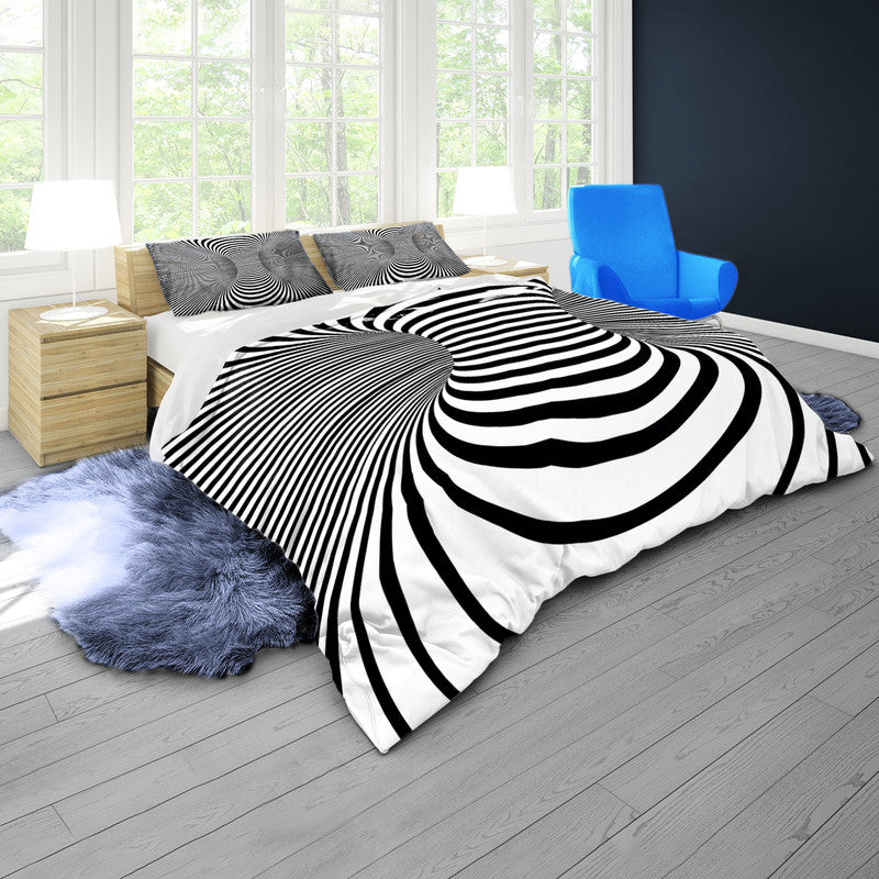 3D Illusions Pillar Duvet Cover Set