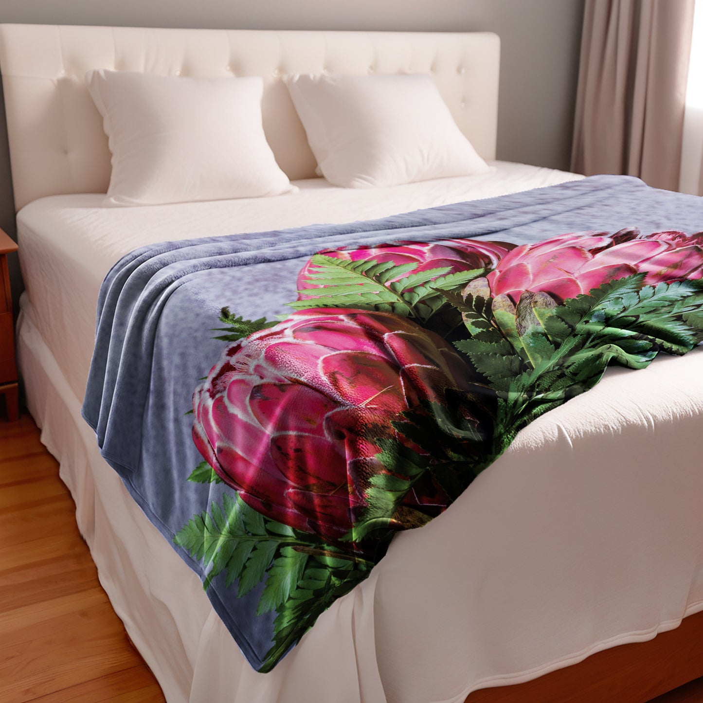 3 Proteas Light Bed Throw