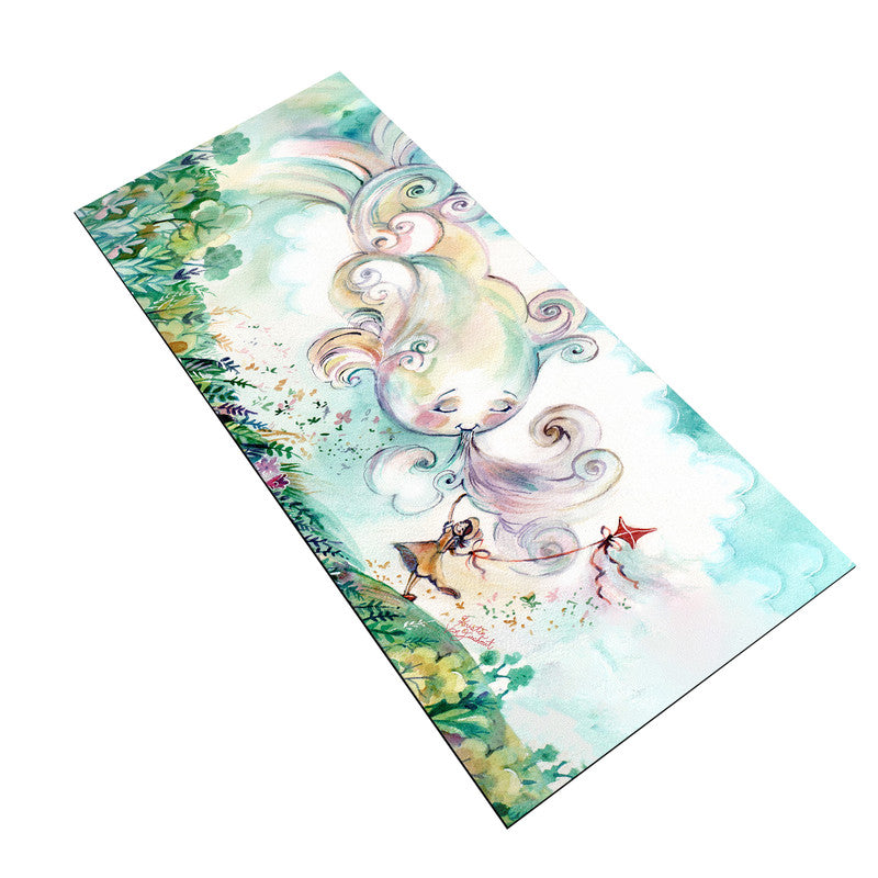 A Friend in the Wind Desk Pad by Kristin van Lieshout