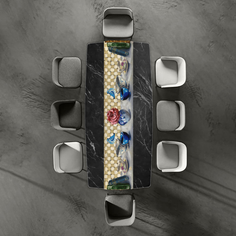 A Sparrow s Perch Table Runner by Juanette Menderoi