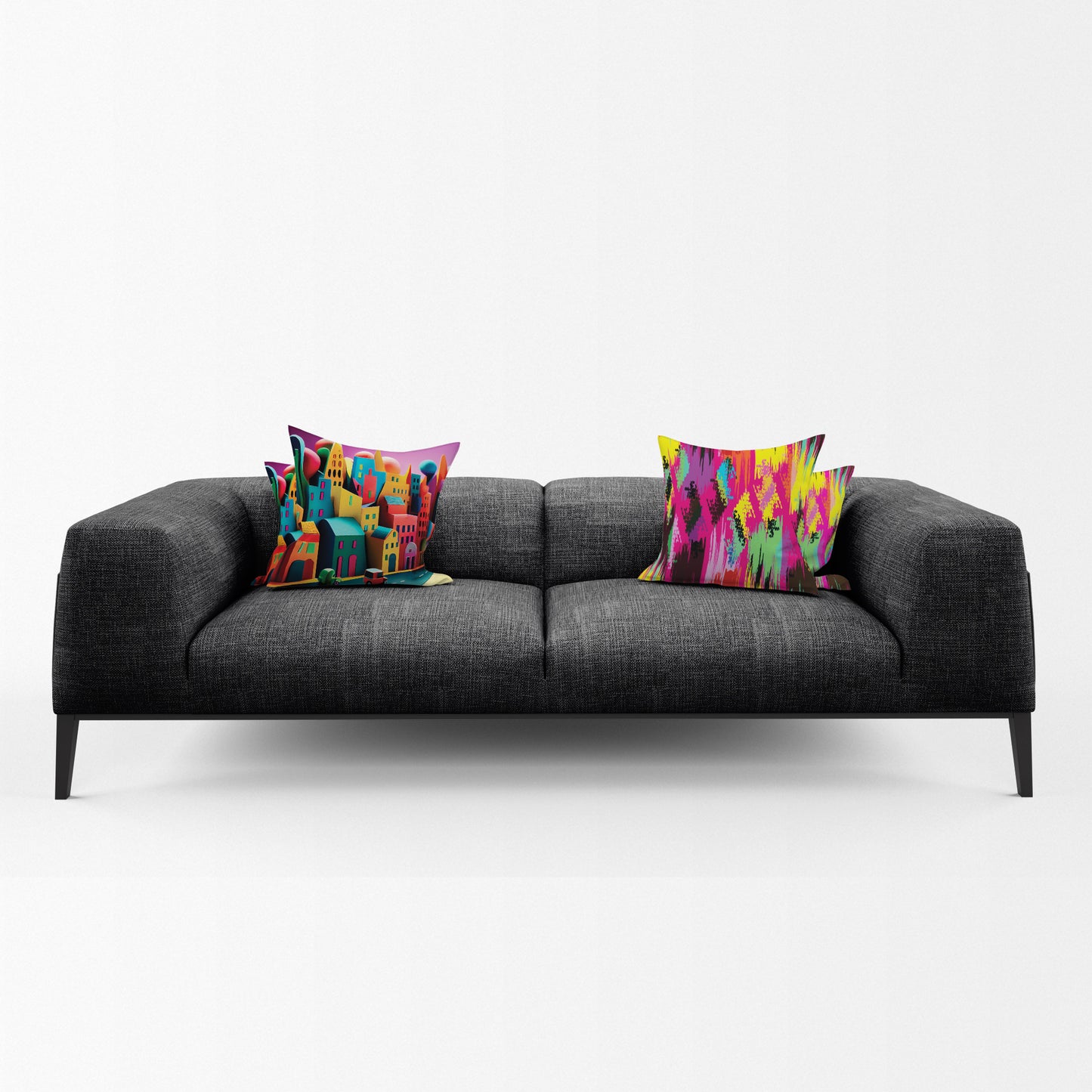 Abstract Colourful Mix Luxury Scatter Covers (Set of 4)
