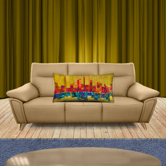 Abstract Cityscape King Luxury Scatter