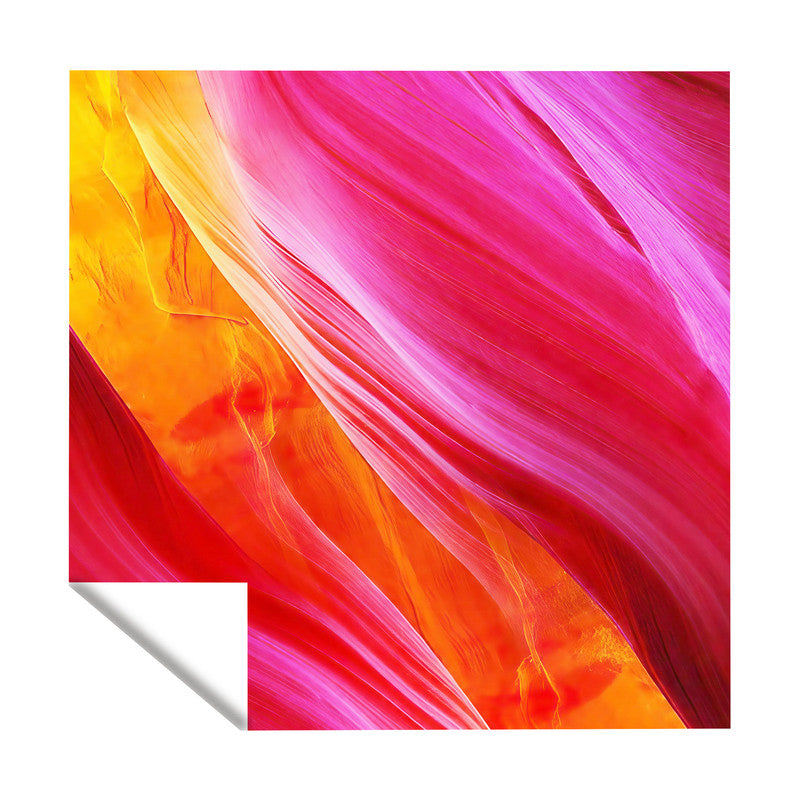 Abstract Fire Glow Square Tablecloth