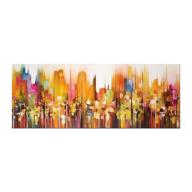 Abstract Forest Desk Pad