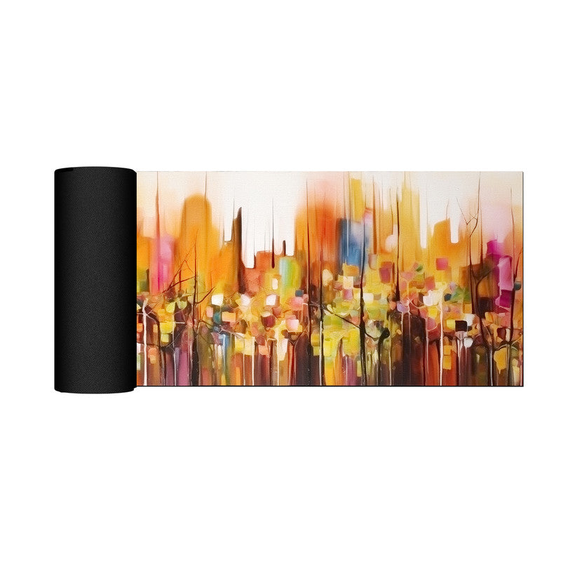 Abstract Forest Desk Pad