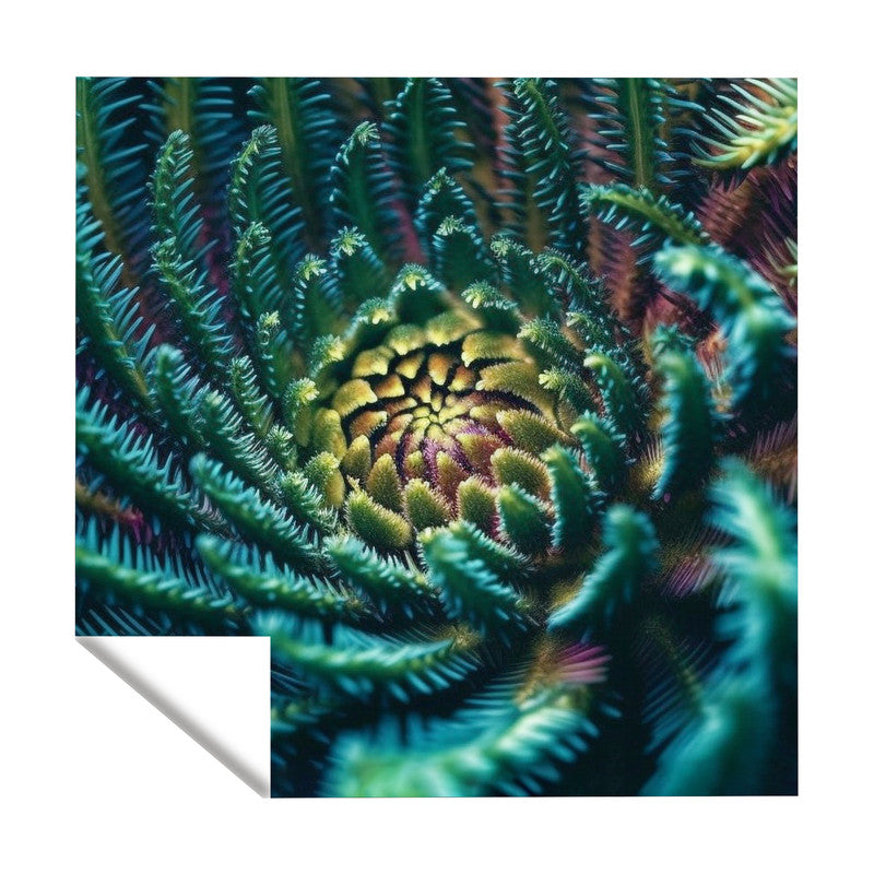 Abstract Fractal Spiral Square Tablecloth