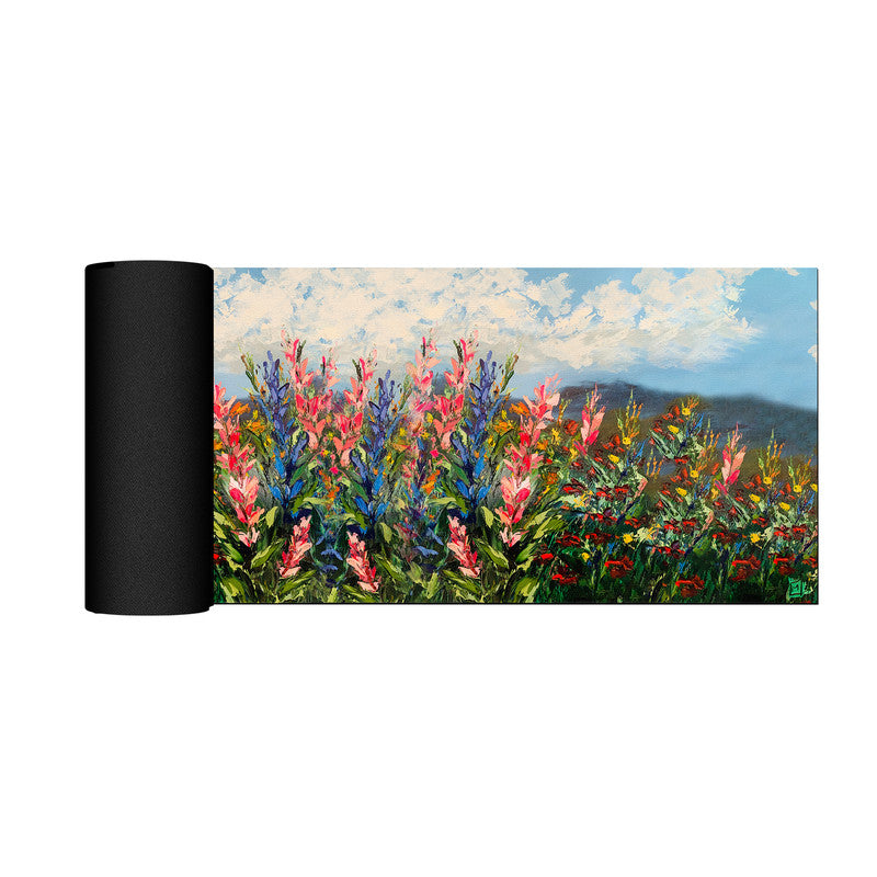 Abstract Fynbos Large Desk Pad By Juanette Menderoi