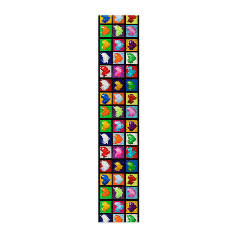 Abstract Hearts Table Runner by Juanette Menderoi