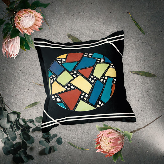 Abstract Orb of Time Exclusive Range Cushions