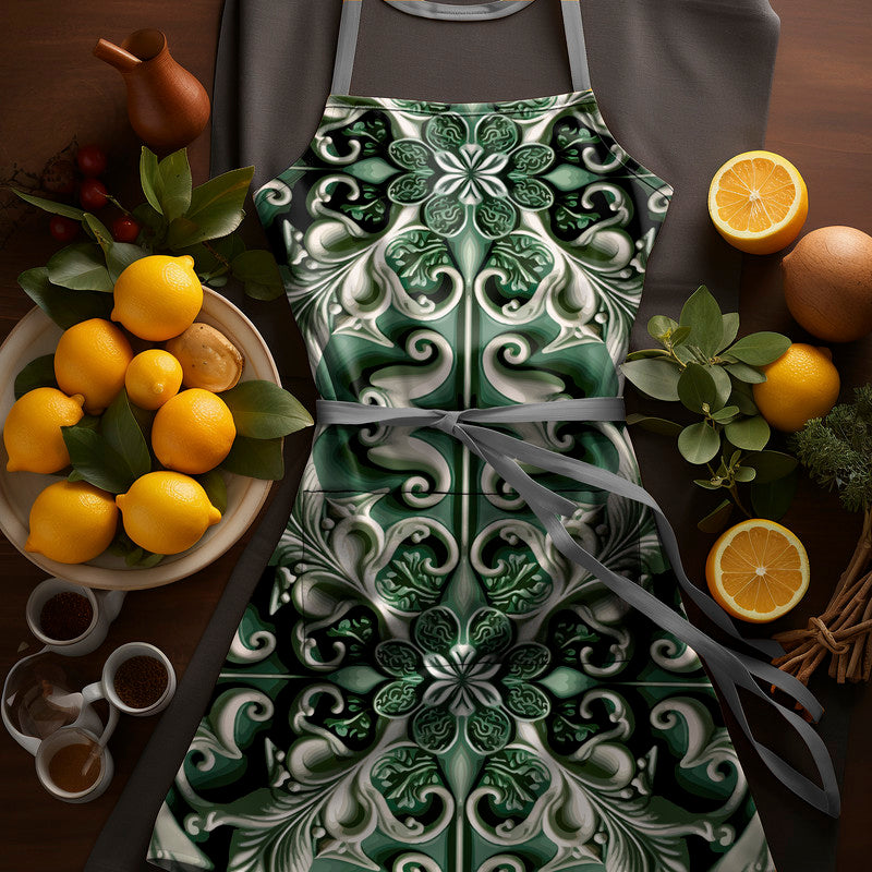 Abstract Porcelain Apron