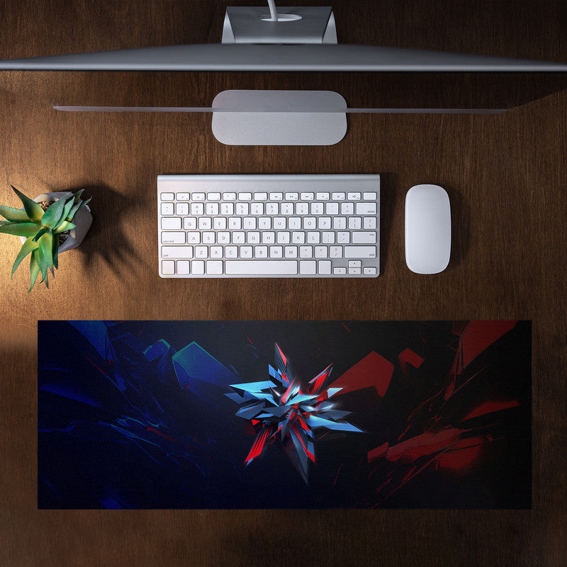 Abstract Shards Desk Pad