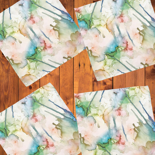 Abstract Splashes Napkins