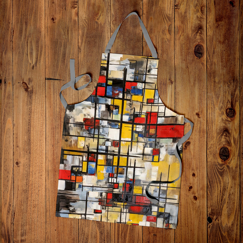 Abstract Square Apron