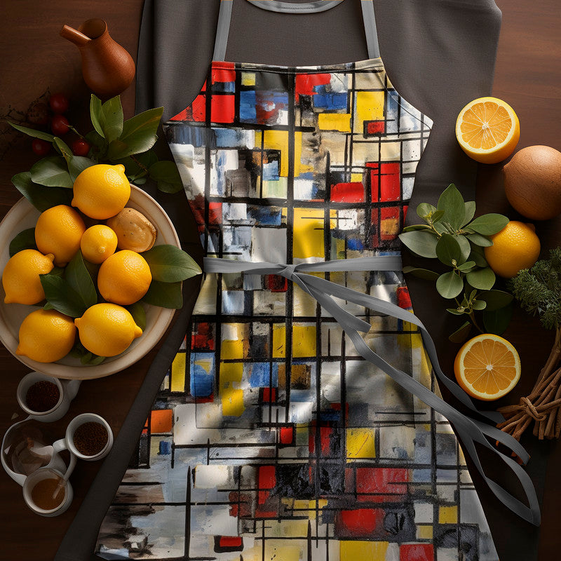Abstract Square Apron