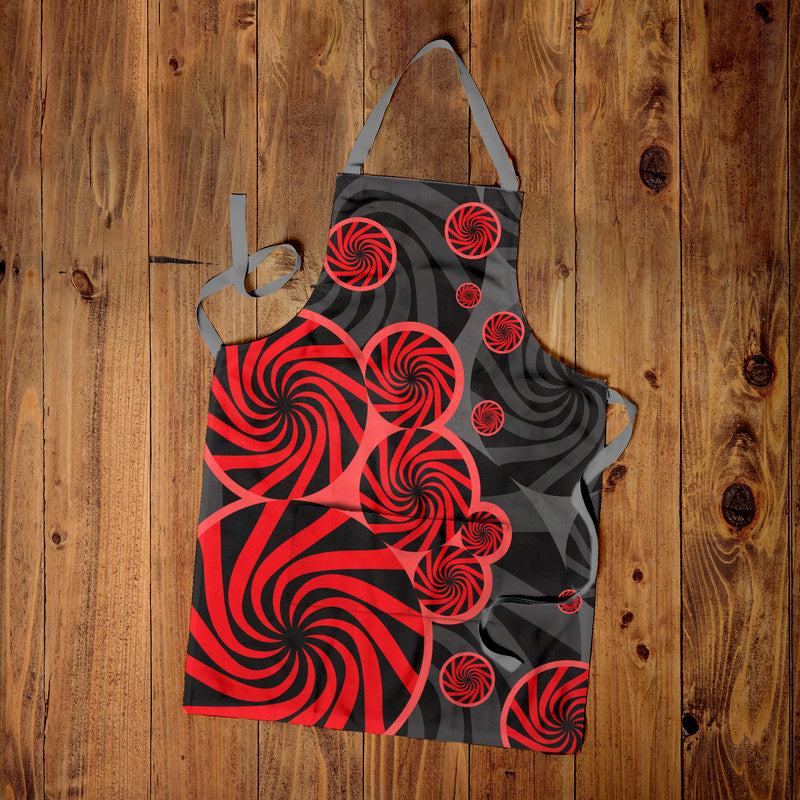 Abstract Swirl Apron