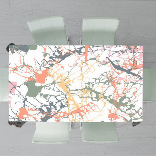 Abstract Veins Rectangle Tablecloth