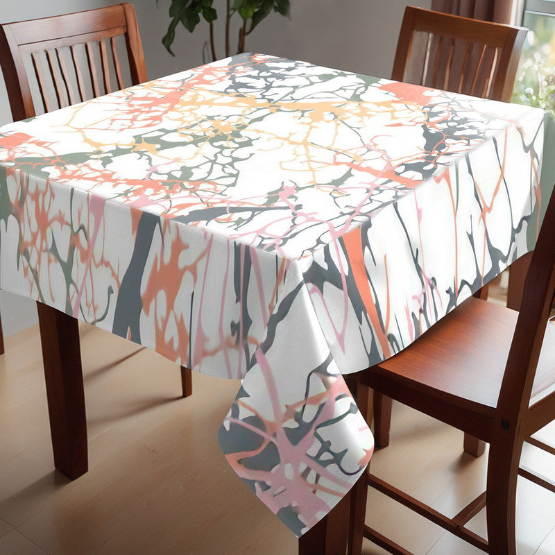 Abstract Veins Square Tablecloth