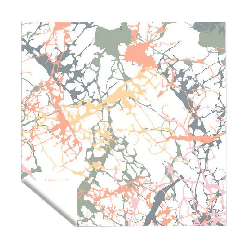 Abstract Veins Square Tablecloth