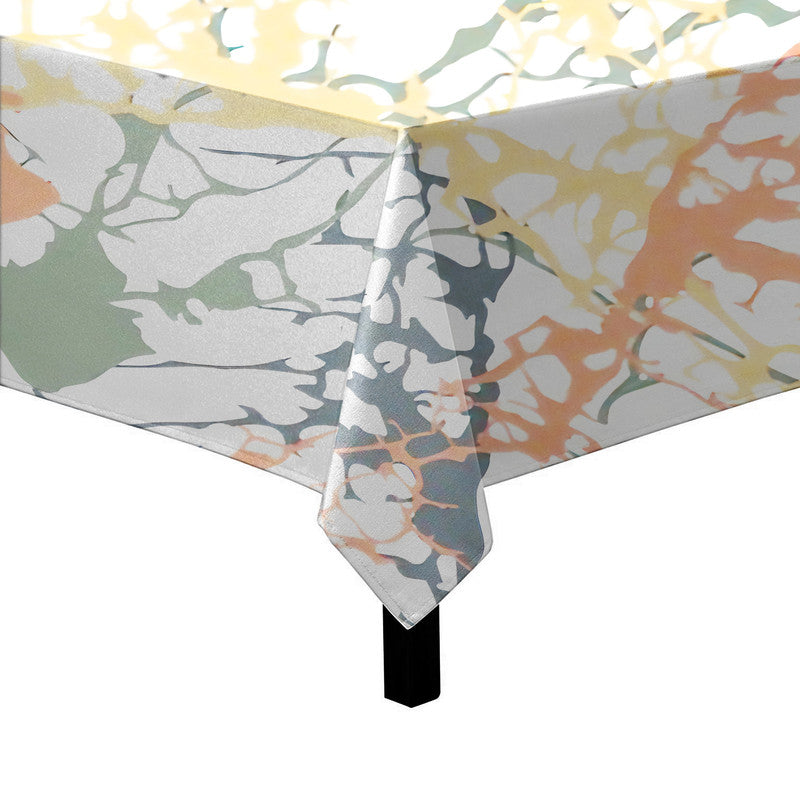 Abstract Veins Square Tablecloth