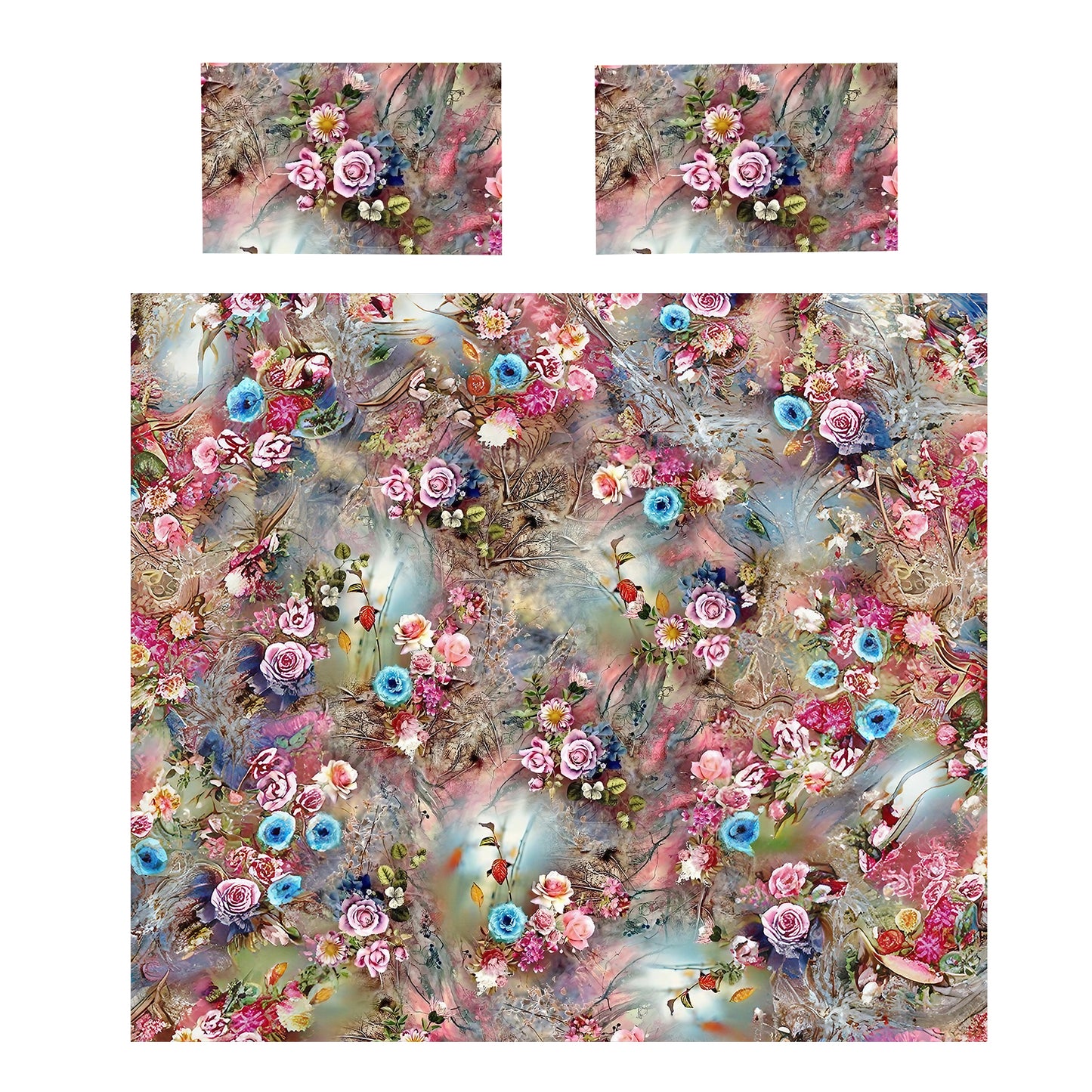 Abstract Botanica Duvet Cover Set