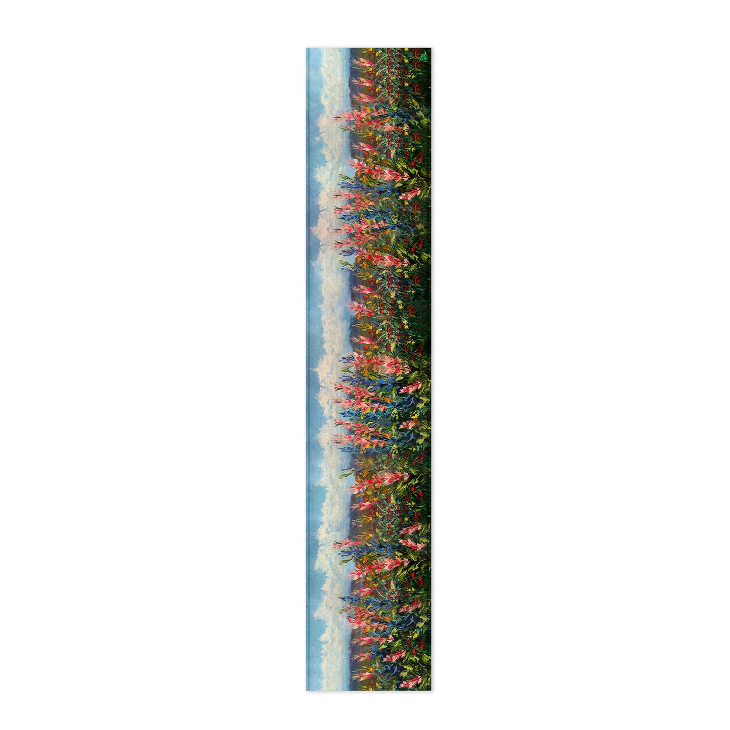 Abstract Fynbos By Juanette Menderoi Table Runner