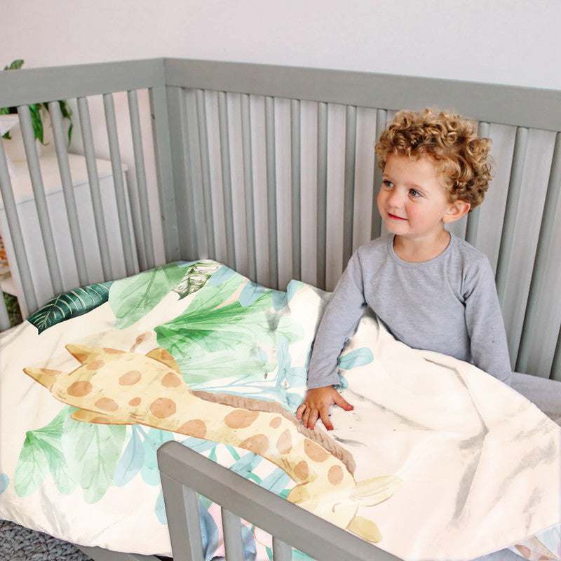 Adorable Giraffe Cot Set