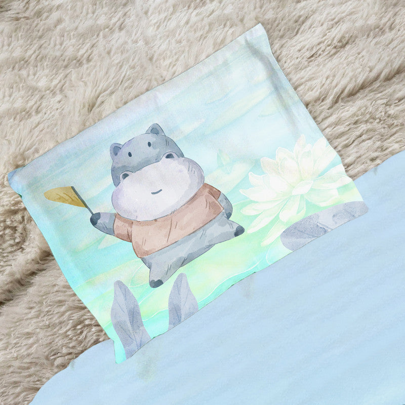 Adorable Hippopotamus Cot Set