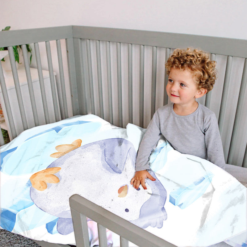 Adorable Penguin Cot Set