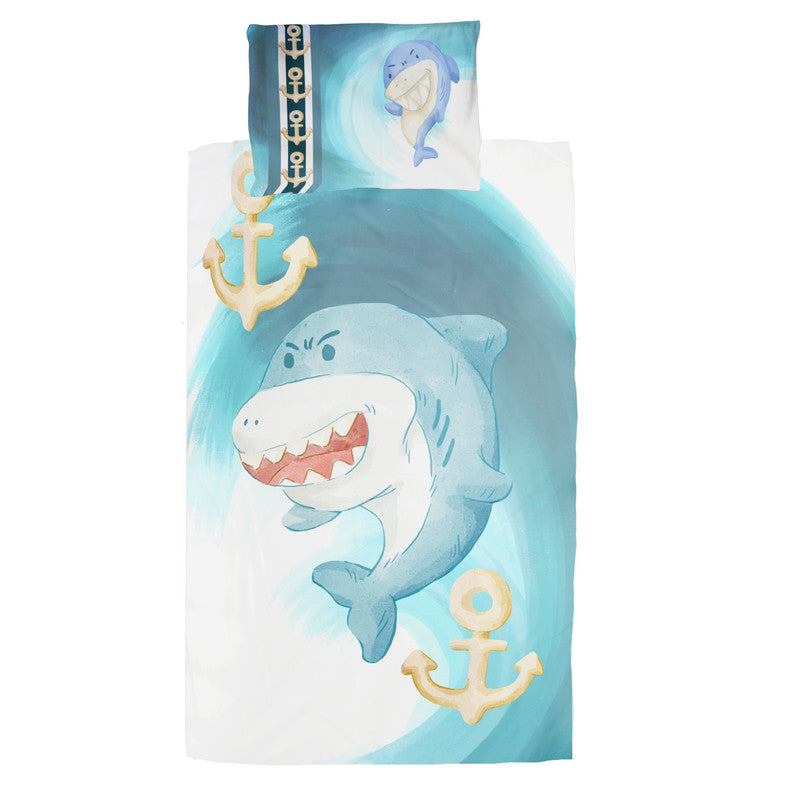 Adorable Shark Cot Set