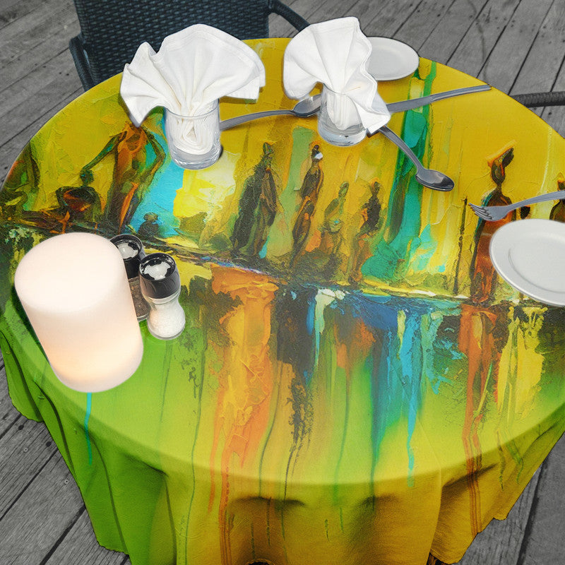Africa Bliss Round Tablecloth