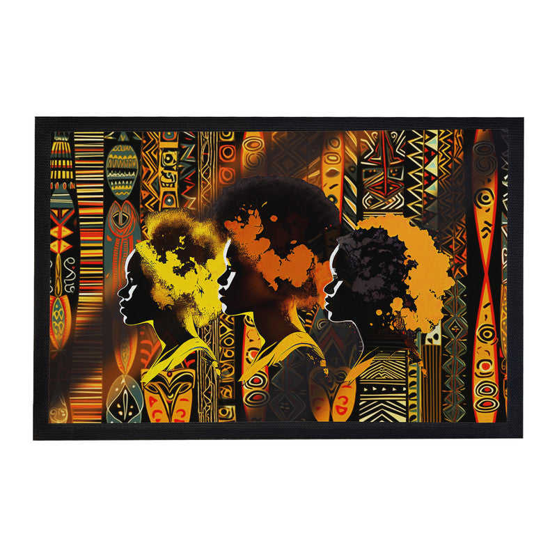 Africa Sister Tribes Door Mat