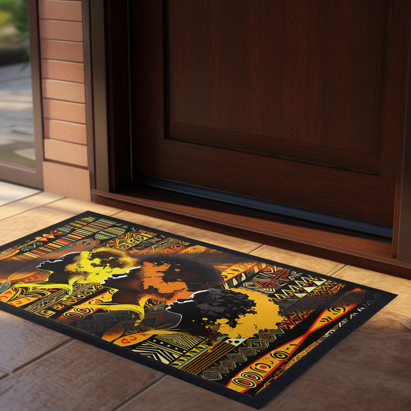 Africa Sister Tribes Door Mat