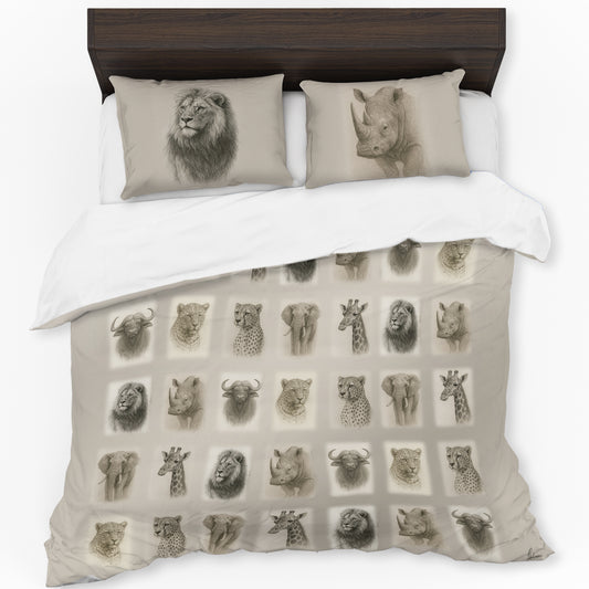 Africa's Animals Duvet Cover Set by Nathan Pieterse