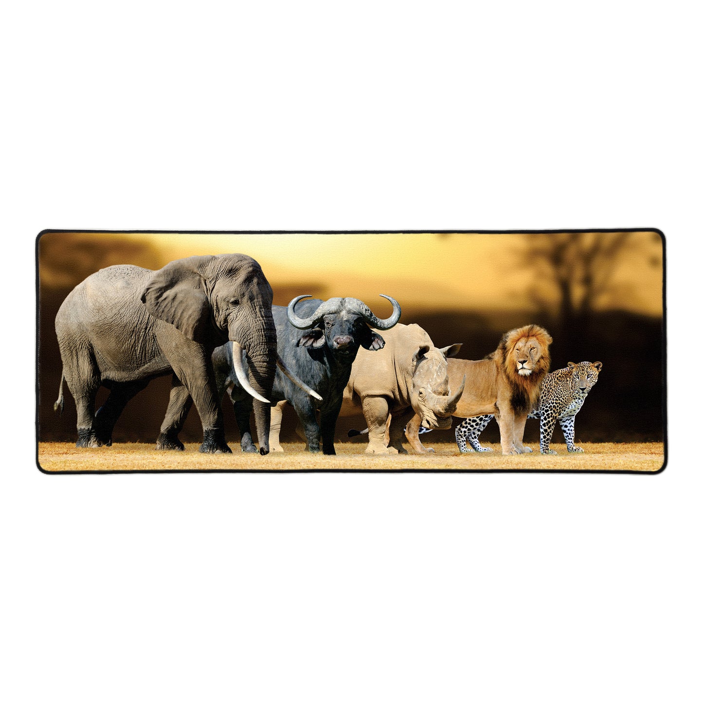 Africa's Big Five Large Desk Pad