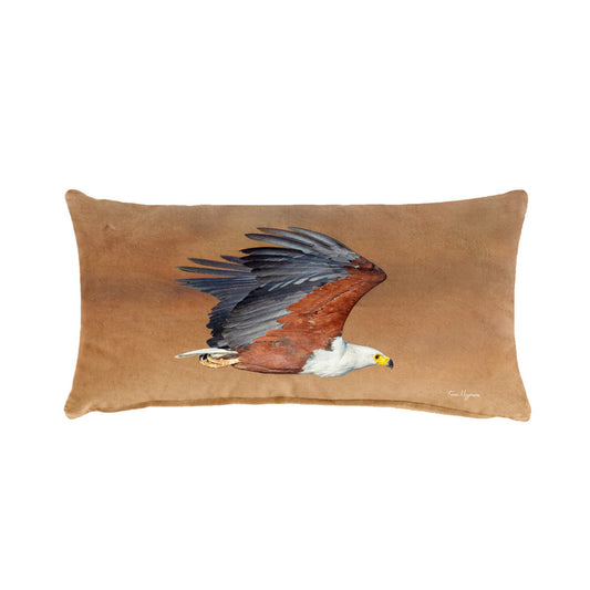 African Fish Eagle Kruger Oblong Luxury Scatter by Fanie Heymans