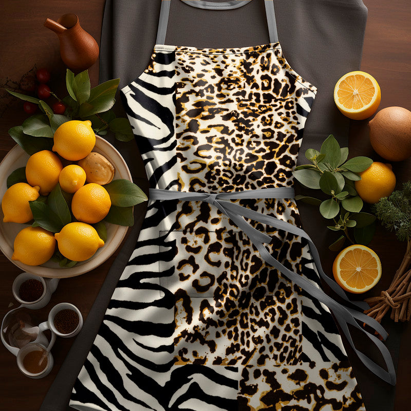 African Skin Medium Length Apron