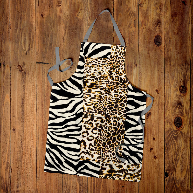 African skin Medium Length Apron