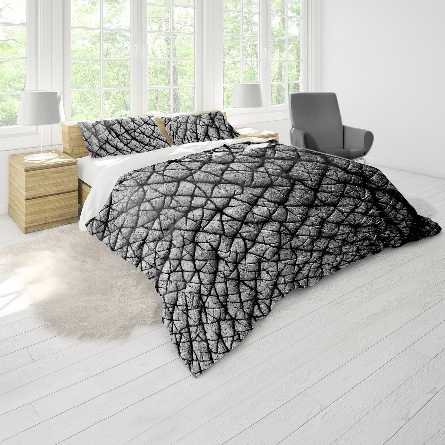 Elephant Skin Duvet Cover Set