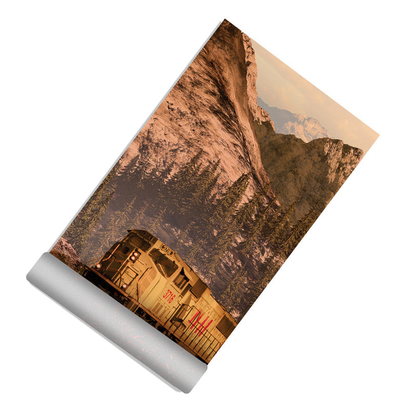 Afternoon Train Door Decoupage