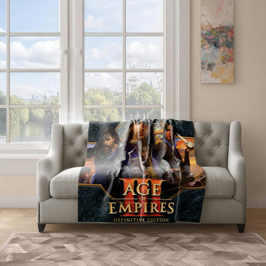 Age of Empire Light Weight Fleece Blanket