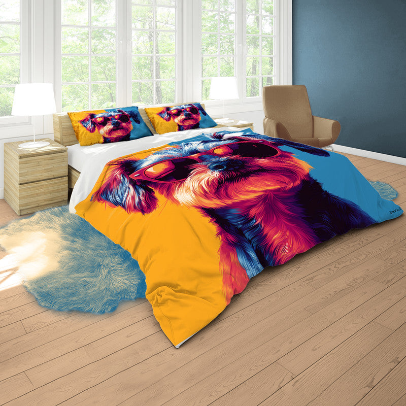 Agent Paws Duvet Cover Set by Wikus Schalkwyk