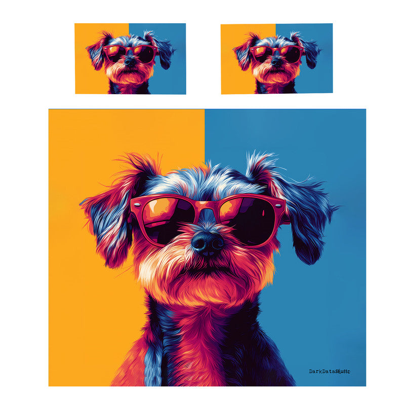 Agent Paws Duvet Cover Set by Wikus Schalkwyk