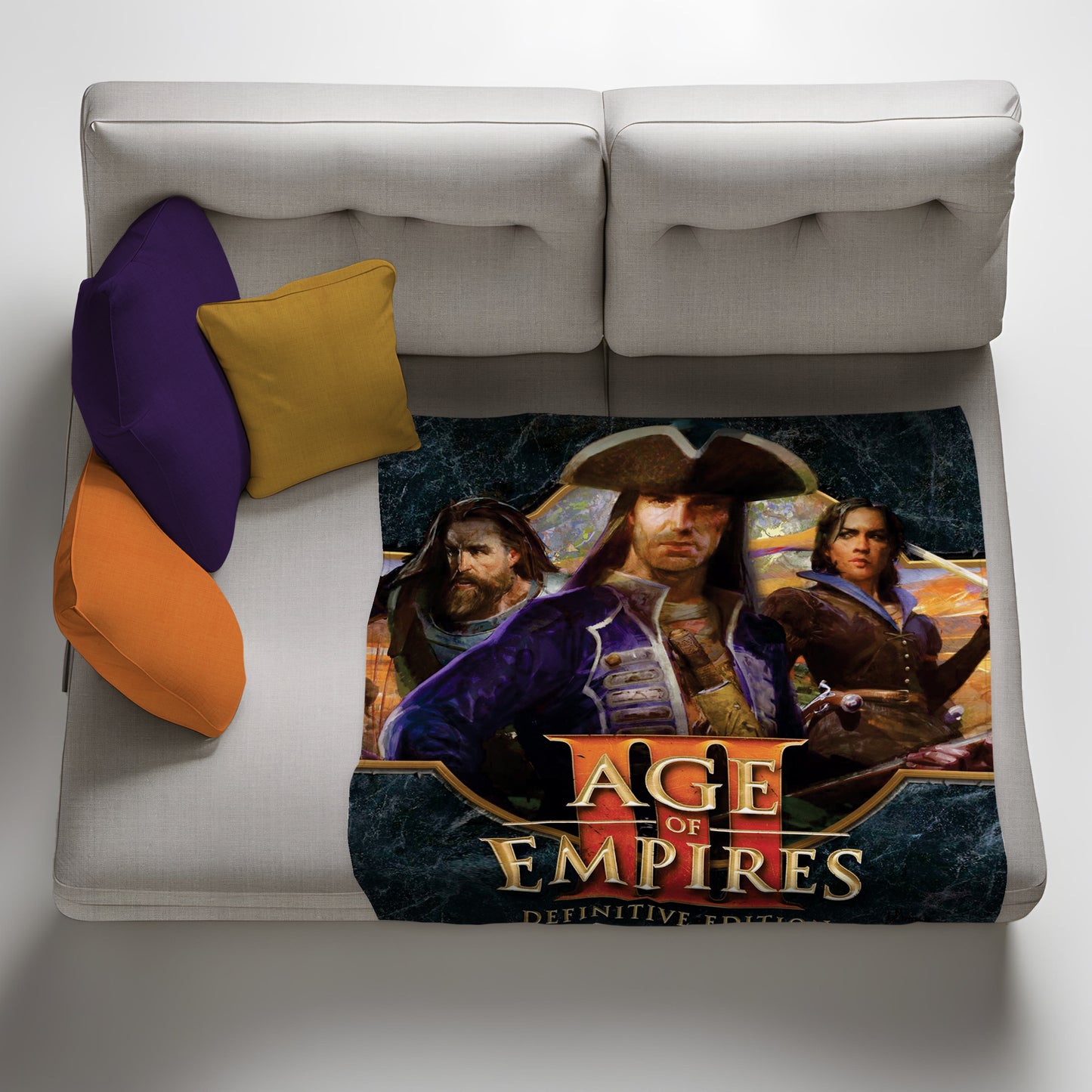 Age of Empire Light Weight Fleece Blanket