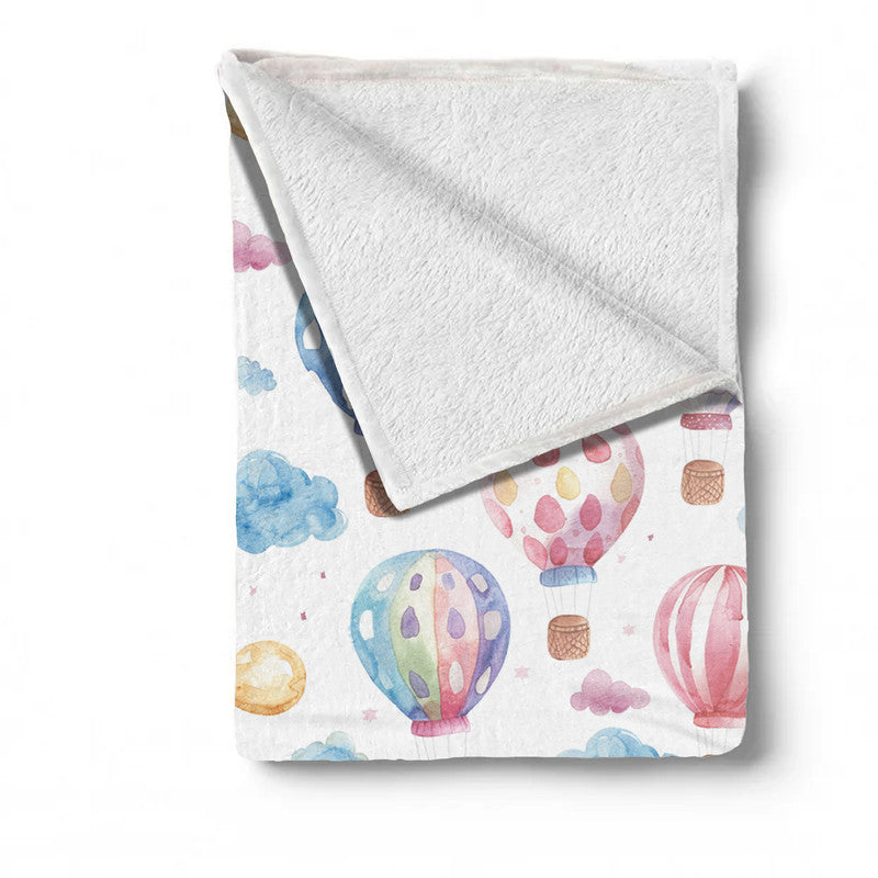 Air Balloons Minky Blanket