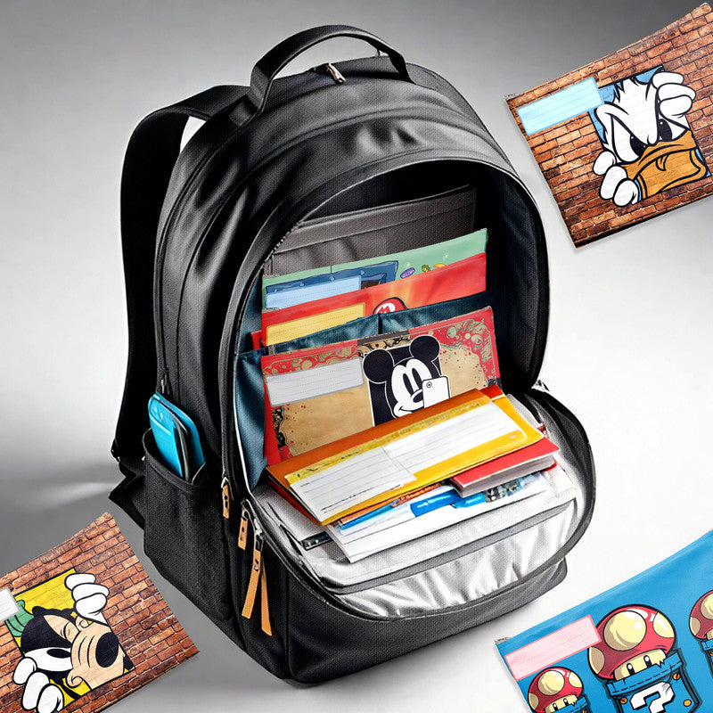 All Stars Cartoons Subject Savvy Book Bags Set Of 6
