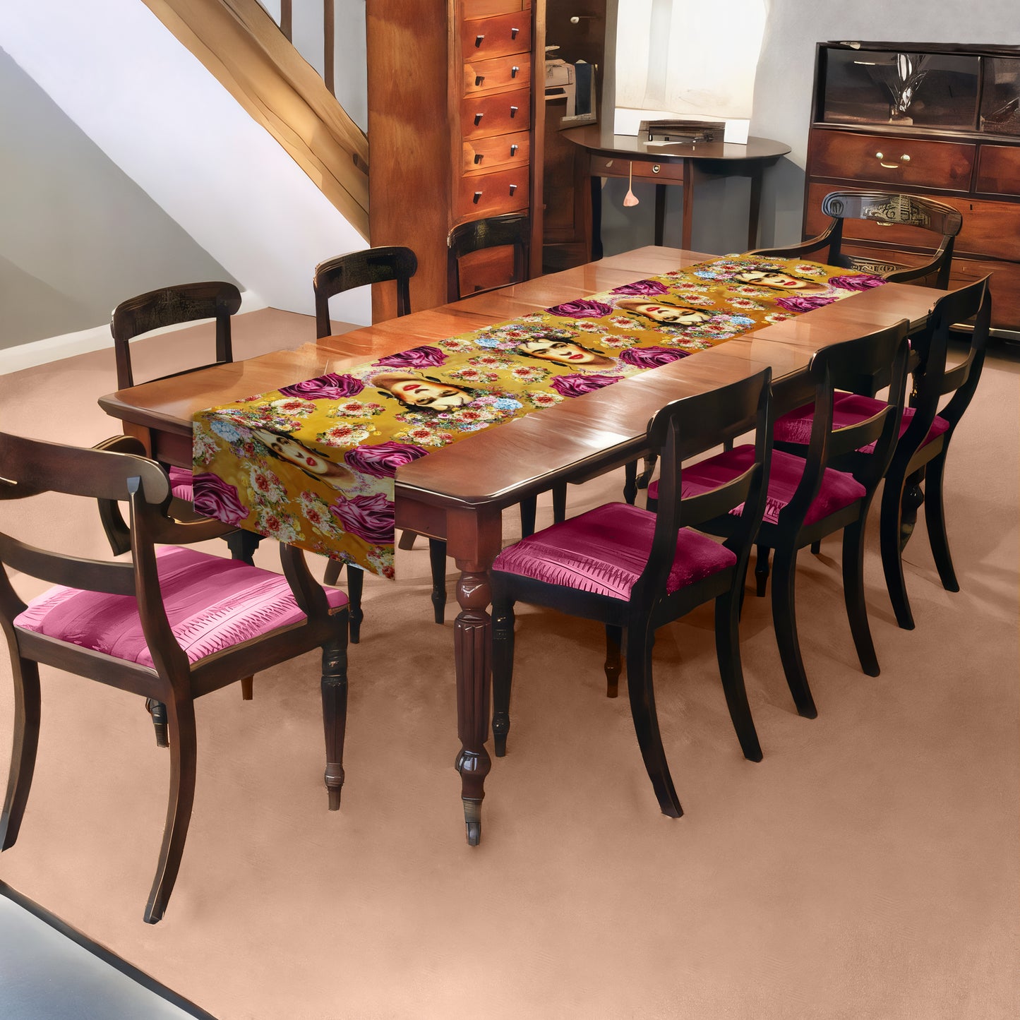 Ambrosia Frida Kahlo Table Runner by Mark van Vuuren