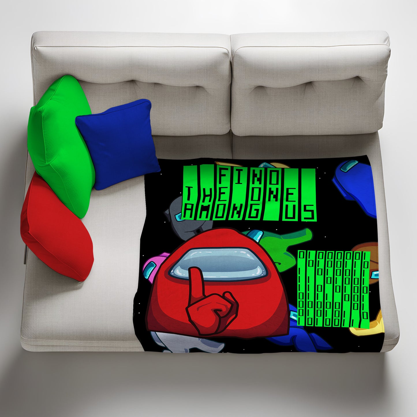 Among Us Light Weight Fleece Blanket