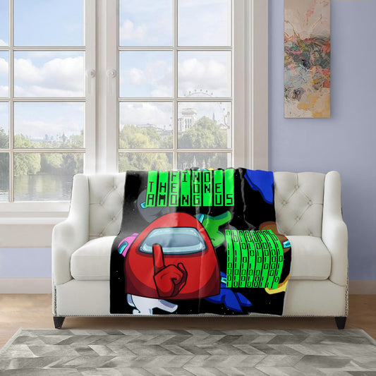 Among Us Light Weight Fleece Blanket